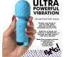 Xr - Bang! MINI RECHARGEABLE WAND MASSAGER BLUE SILICONE