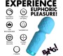 Xr - Bang! MINI RECHARGEABLE WAND MASSAGER BLUE SILICONE