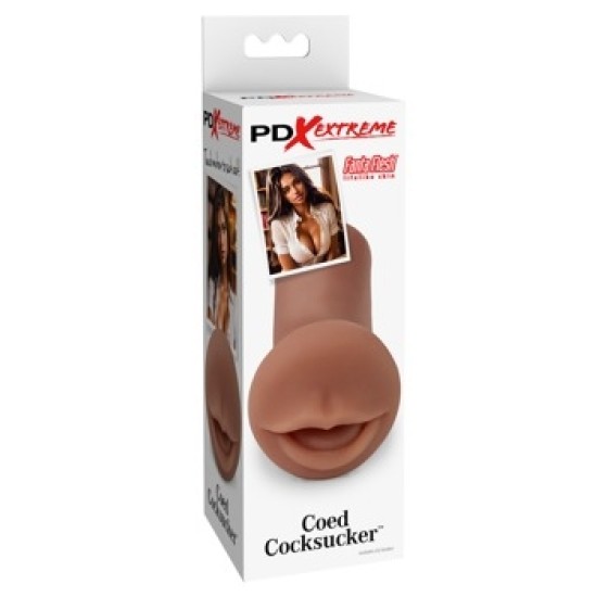 Pipedream Extreme Toyz PDXE Coed Cocksucker Brown