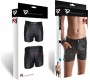 Demoniq FEDERICO WETLOOK SHORTS BLACK L