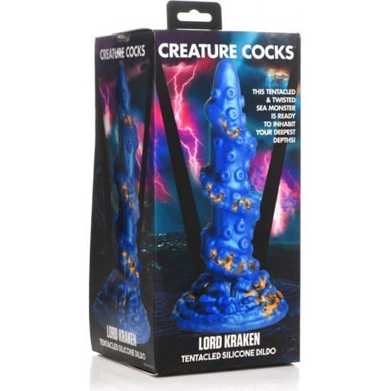 Xr - Creature Cocks LORD KRAKEN TAUKUŠAIS SILIKONA DILDO