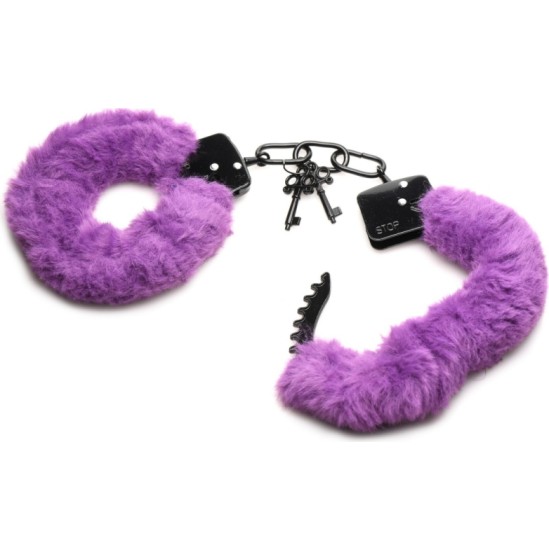 Xr - Masterseries PURPLE PLUSH HANDCUFFS