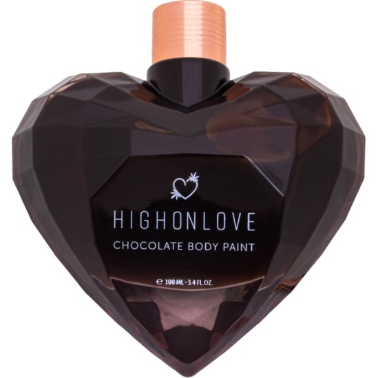 Highonlove TAMSIOS ŠOKOLADINĖS KŪNO DAŽAI 100 ML