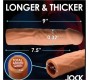 Xr - Jock PENIS ENLARGEMENT SHEATH 3'8 CM BROWN