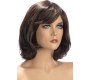 World Wigs VICTORIA MEDIUM HAIR BROWN WIG