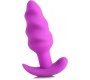 Xr - Bang! VIBRATED ANAL TORNADO SILICONE USB W/ PURPLE REMOTE