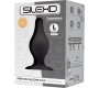 Silexd PLUG SILICONE PLUG MODEL 2 4 L BLACK