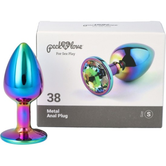 Pick&Love Nº 38 METAL ANAL PLUG SIZE S