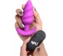 Xr - Bang! VIBRATED ANAL TORNADO SILICONE USB W/ PURPLE REMOTE