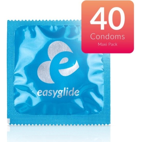 Easyglide CONDOMS WITH POINTS AND STRETCHES 40 UNITS