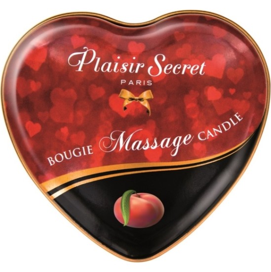 Plaisir Secret MASĀŽAS SVECE 35ML PERSIKS