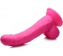 Xr - Pop Peckers REĀLISTS DILDO AR sēkliniekiem 19 CM ROZĀ