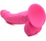 Xr - Pop Peckers REĀLISTS DILDO AR sēkliniekiem 19 CM ROZĀ