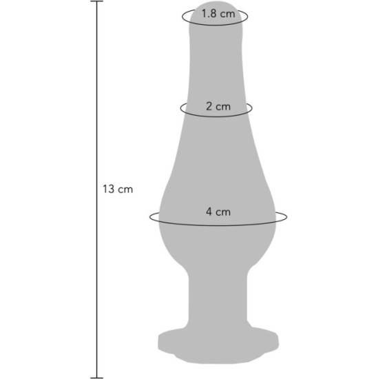 Toy Joy TWILIGHT BUM BIJOU L ALUMINUM PLUG