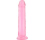 Vscnovelty REALISTIC PENIS CRYSTAL JELLIES PINK 21.6 CM