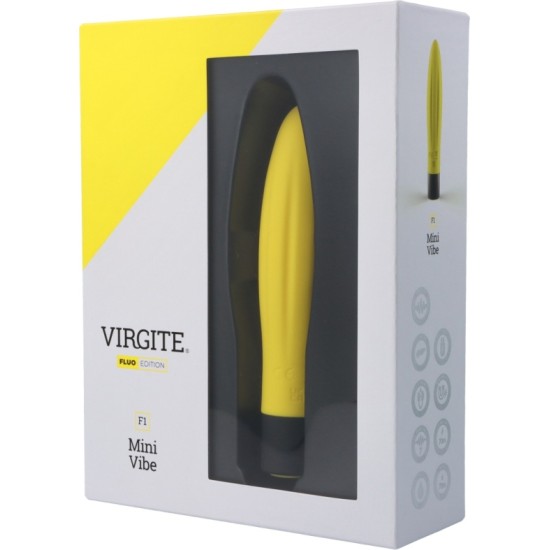 Virgite - Fluo F1 FLUO SILIKONA UZLĀDĒJAMS VIBRATORS