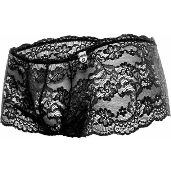 Mob Eroticwear ROSE LACE BOY BLACK ŠORTI S/M