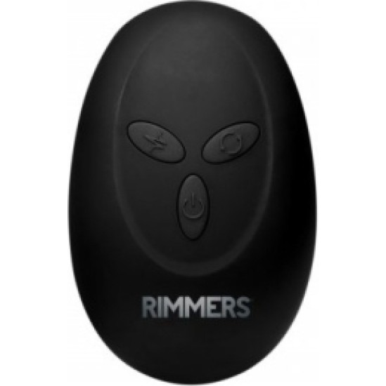 Xr - Rimmers SILICONE USB VIBRATOR PLUG W/ROTATING BALLS AND CONTROL