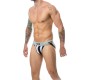 Mob Eroticwear SPORTS JOCKSTICK BALTAS-JUODAS L