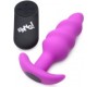 Xr - Bang! VIBRATED ANAL TORNADO SILICONE USB W/ PURPLE REMOTE