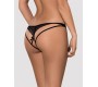 Obsessive PICANTINA CROTCHLESS THONG BLACK S/M