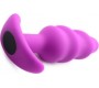 Xr - Bang! VIBRATED ANAL TORNADO SILICONE USB W/ PURPLE REMOTE