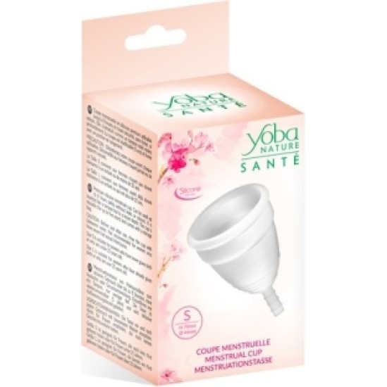 Yoba Nature Santé WHITE SILICONE MENSTRUAL CUP SIZE S