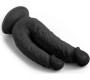 Vscnovelty REALISTIC PENIS DOUBLE PENETRATION BLACK 21 CM