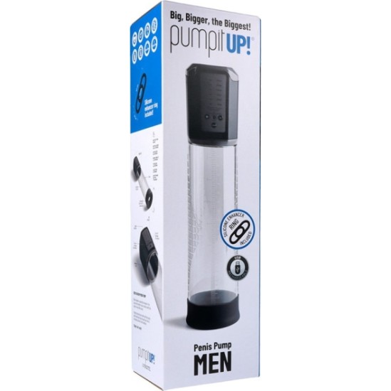 Virgite - Pump It BLACK USB AUTOMATIC PENIS PUMP