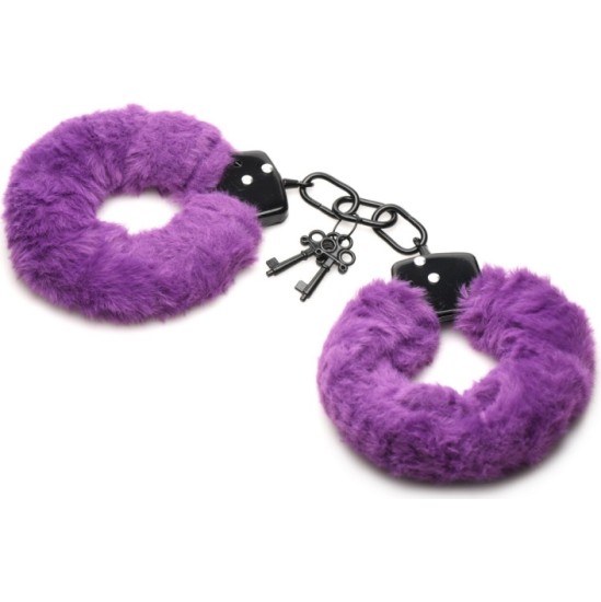 Xr - Masterseries PURPLE PLUSH HANDCUFFS