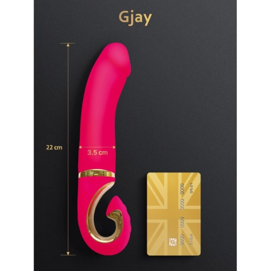 G Vibe (Fun Toys) GJAY PINK SILIKONA UZLĀDĒJAMS VIBRATORS