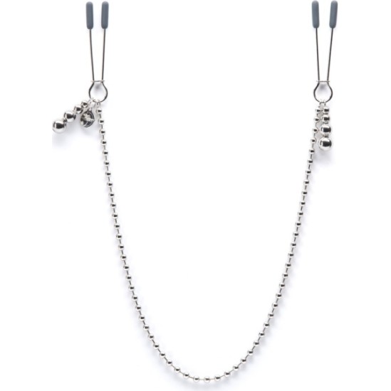 Fifty Shades Of Grey FIFTY SHADES AT MY MERCY BEADED CHAIN NIPPLE CLAMPS