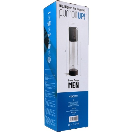 Virgite - Pump It BLACK USB AUTOMATIC PENIS PUMP