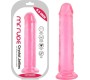 Vscnovelty REALISTIC PENIS CRYSTAL JELLIES PINK 21.6 CM