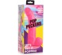 Xr - Pop Peckers REĀLISTS DILDO AR sēkliniekiem 19 CM ROZĀ