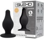 Silexd PLUG SILICONE PLUG MODEL 2 4 L BLACK