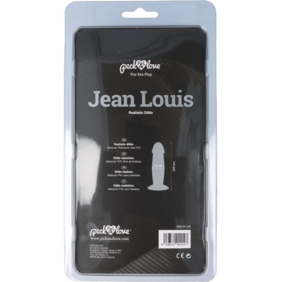 Pick&Love REALISTIC PENIS JEAN LOUIS 12 CM