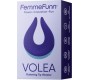 Femme Funn VOLLEY - LIGHT BLUE / DARK PURPLE BASE