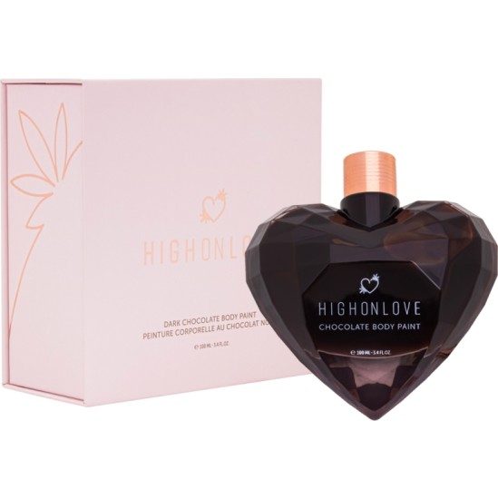 Highonlove TAMSIOS ŠOKOLADINĖS KŪNO DAŽAI 100 ML