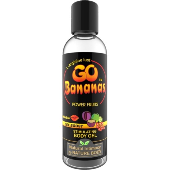 Nature Body GO BANANAS FRUITS СО СТИМУЛЯТОРОМ 100 МЛ