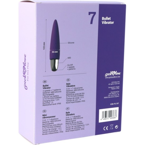 Pick&Love No. 7 BULLET VIBRATOR