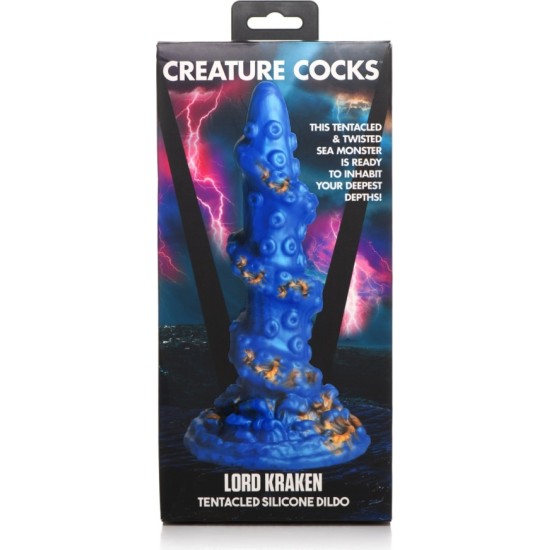 Xr - Creature Cocks LORD KRAKEN TAUKUŠAIS SILIKONA DILDO