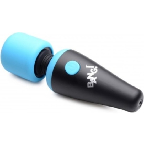 Xr - Bang! MINI MASSAGER WAND 10 FUNCTIONS USB BLUE