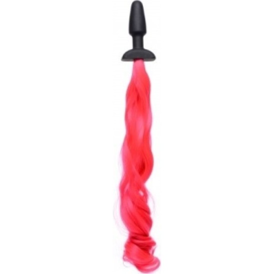 Xr - Tailz PONY TAIL PLUG SILICONE INTENSE ROOSA