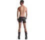 Demoniq FEDERICO WETLOOK SHORTS BLACK L