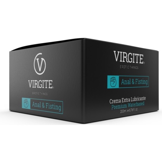 Virgite - Cosmetics АНАЛЬНЫЙ И ФИСТИНГ ДОПОЛНИТЕЛЬНЫЙ СМАЗОЧНЫЙ КРЕМ 200 МЛ