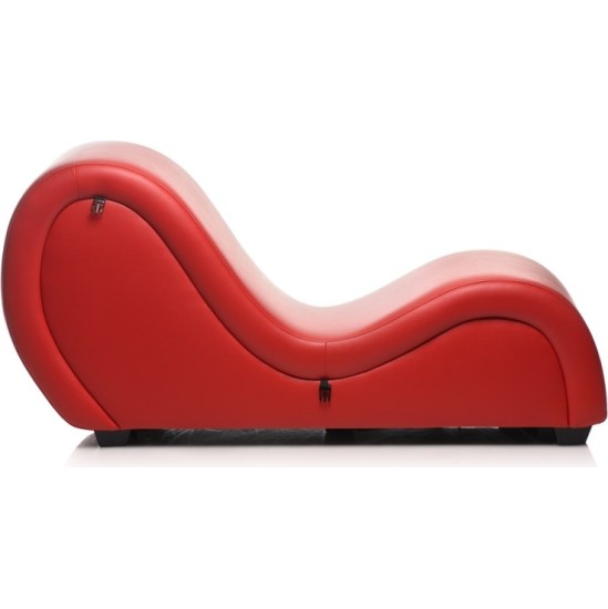 Xr - Masterseries POSTURAS SOFA COUCH CHAISE LOUNGE RED