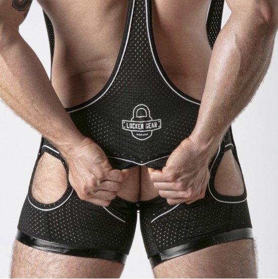 Locker Gear SINGLET WHITE — 36 S