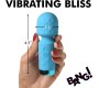 Xr - Bang! MINI RECHARGEABLE WAND MASSAGER BLUE SILICONE