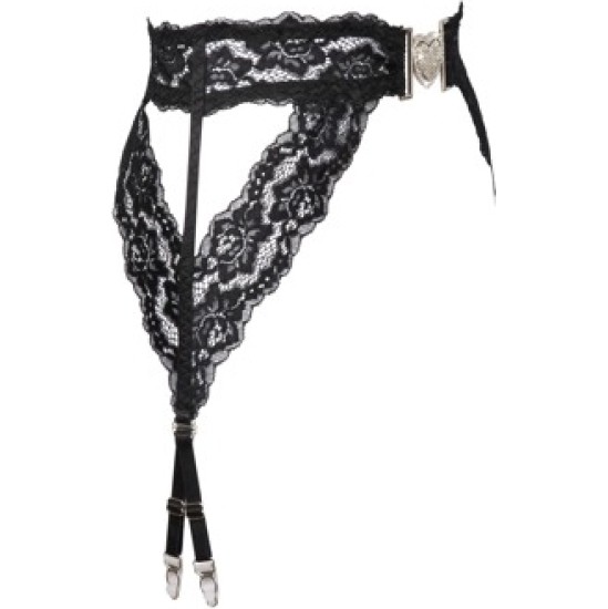 Cottelli Lingerie Suspender Belt heart S/M